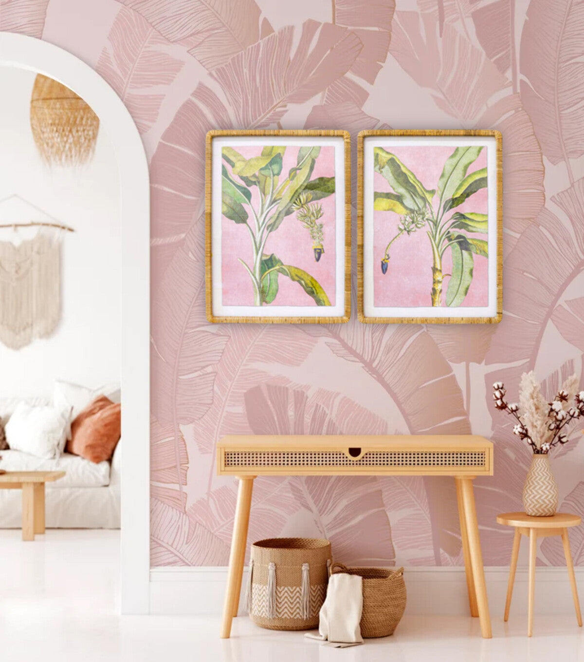 Framed Print Asstd Banana Palms Zweitbild