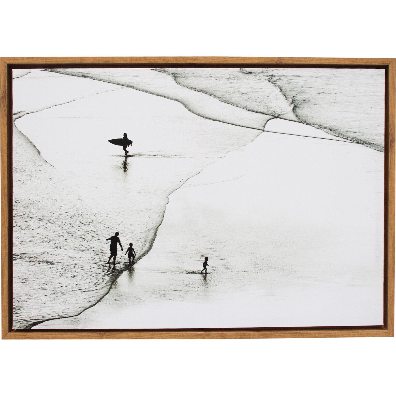 Framed Canvas Surfers 2 Main image