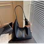 Large Capacity Womens Shoulder Bag - Black - Bags Backpacks & Luggage