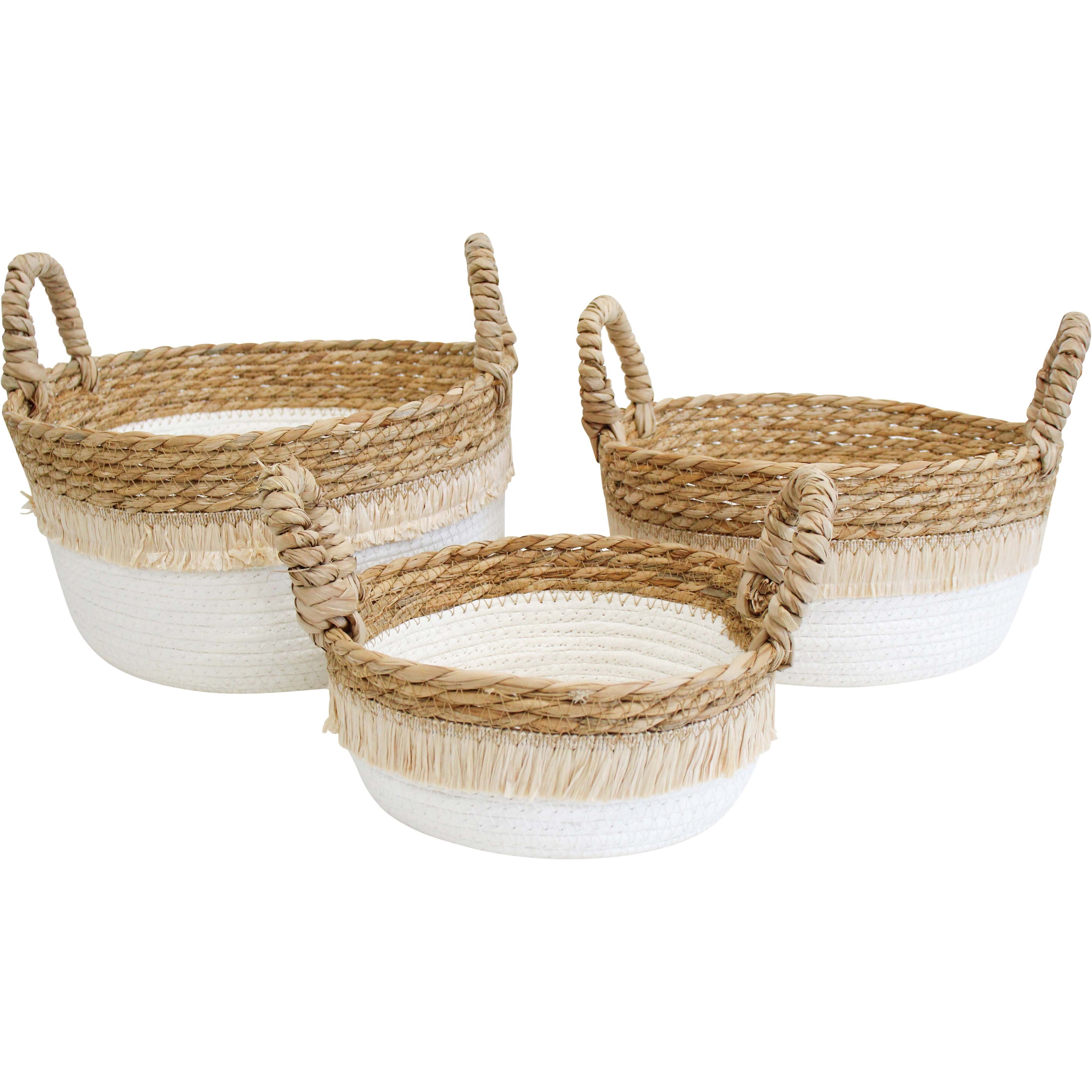 Basket S/3 Storage Abud