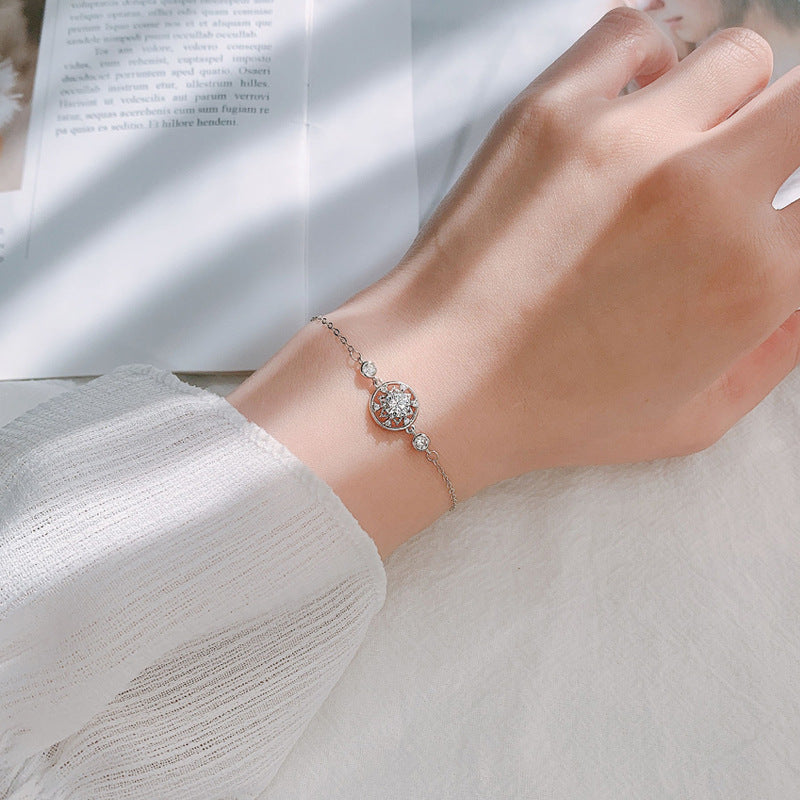 Armband aus 925er Sterlingsilber mit Monternet Moissanit Zweitbild