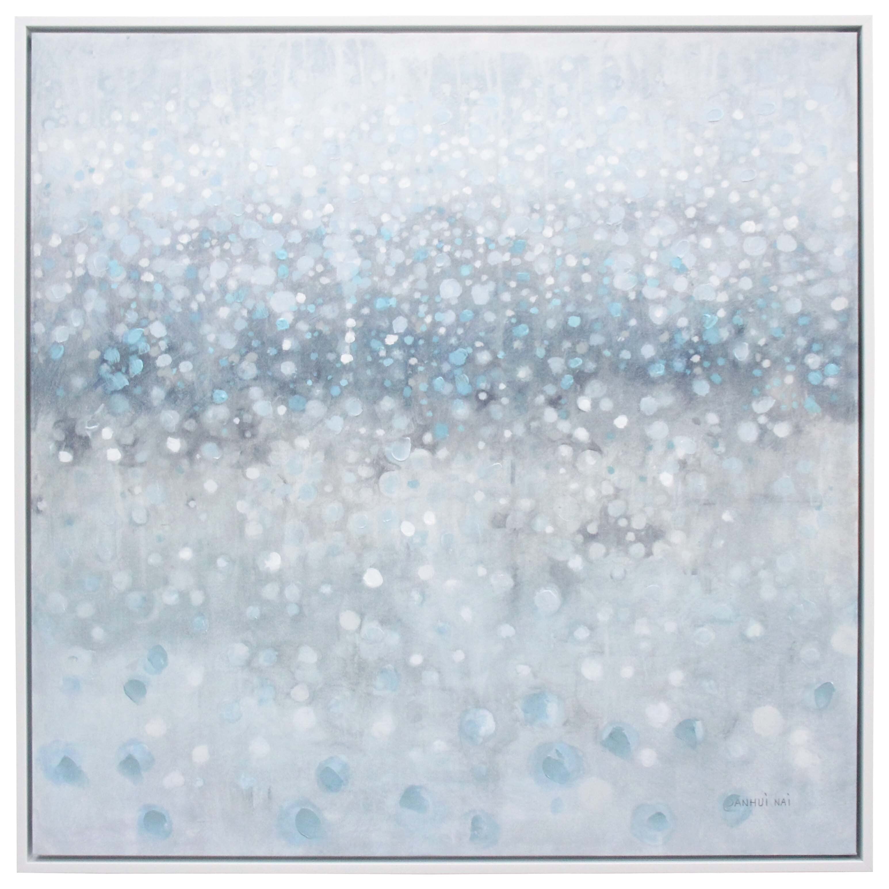 Framed Canvas Light Rain