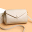 Versatile Retro Multi-Compartment Commuter Casual Crossbody Bag - Beige White - Bags Backpacks & Luggage