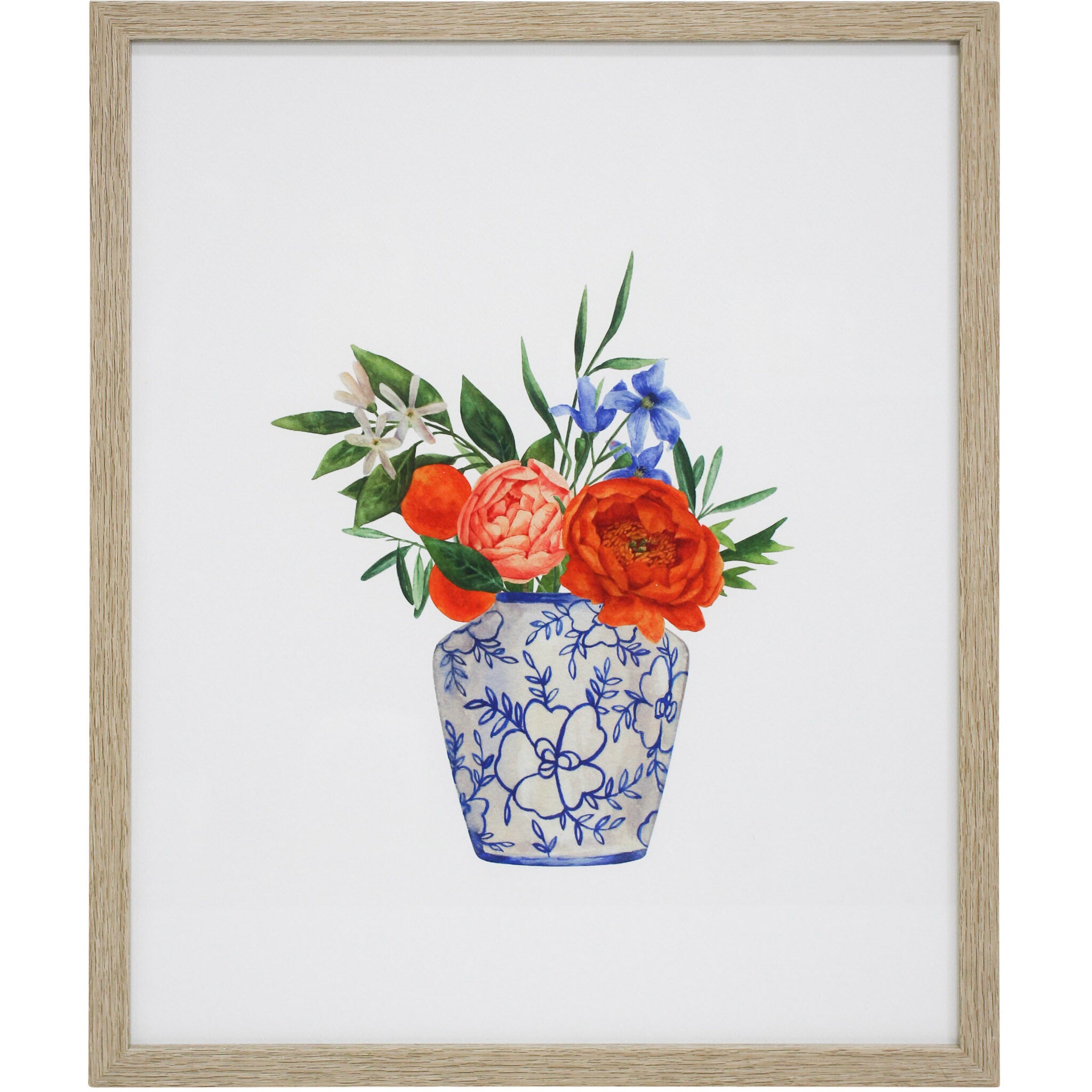 Framed Print Floral Chino 1 Main image