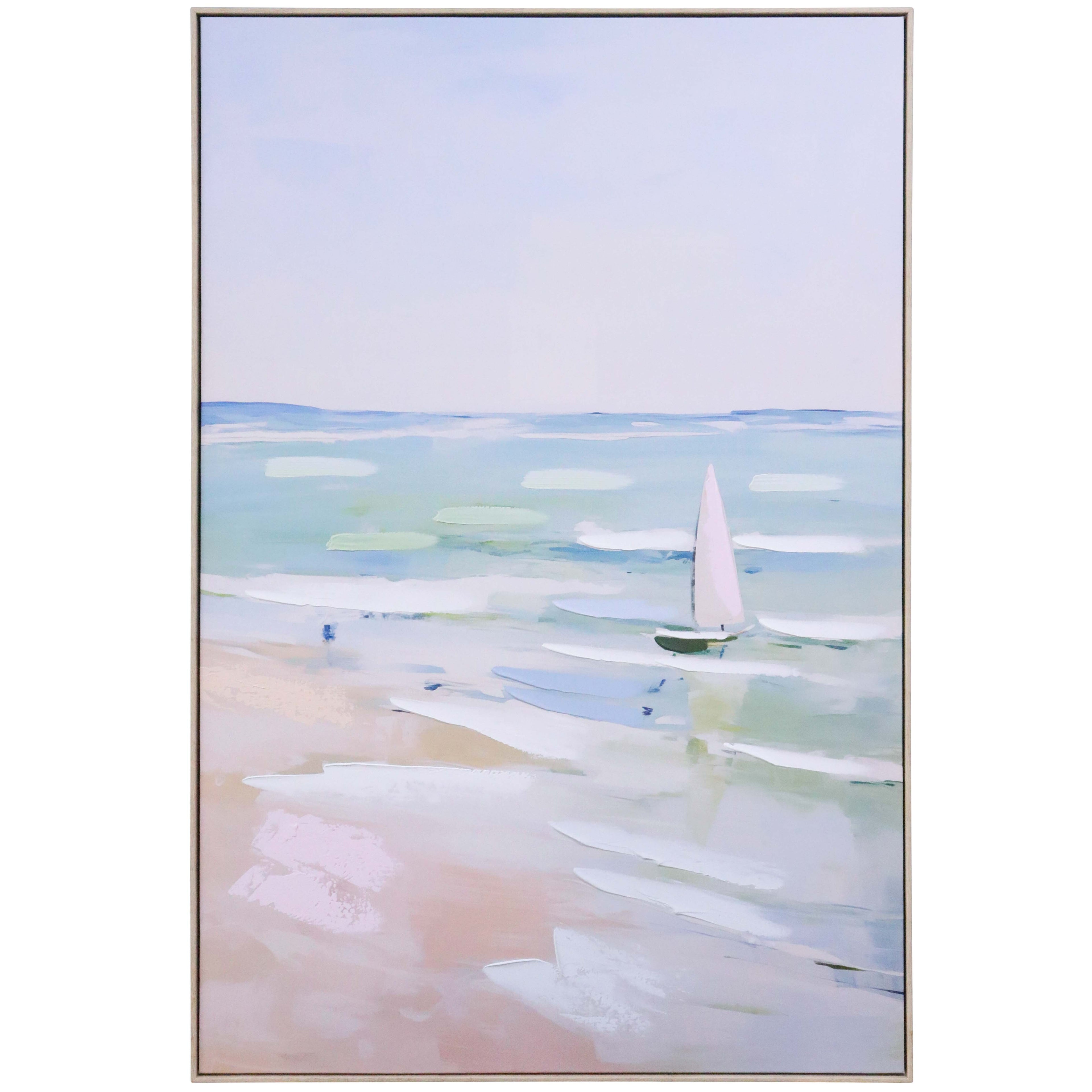 Framed Canvas Set Sail