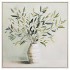 Framed Canvas Olives