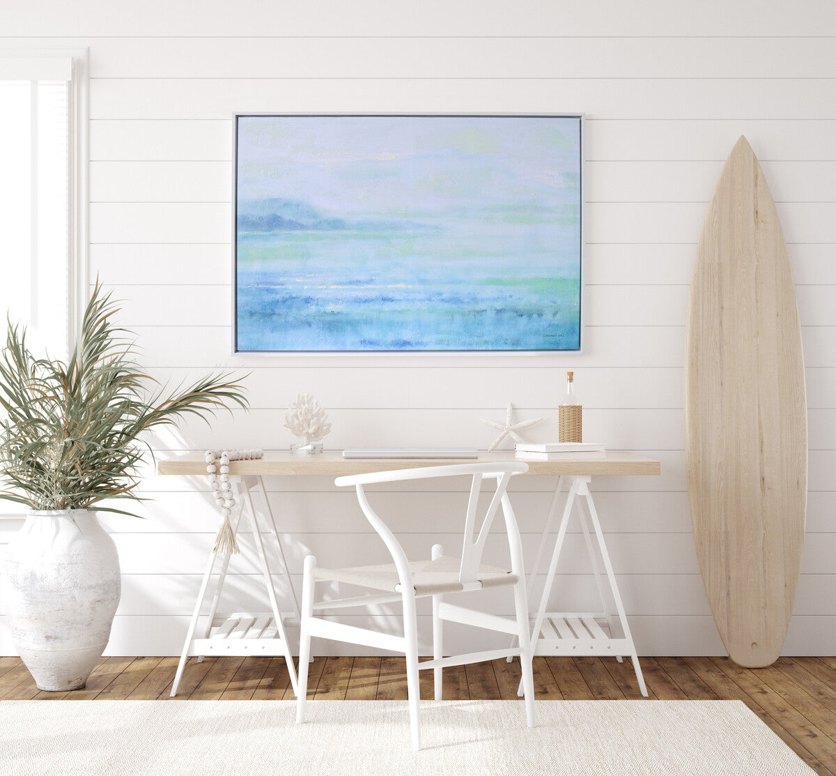 Framed Canvas Sea Sparkle 2 Secondary image
