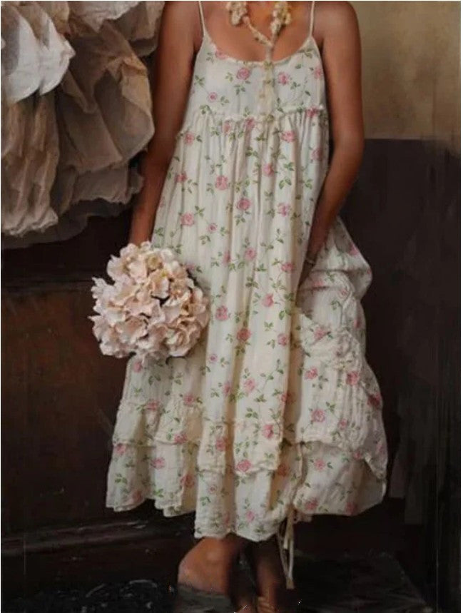 Women’s Fashion Summer Sleeveless Dress - Dresses