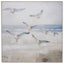 Framed Canvas Seagulls