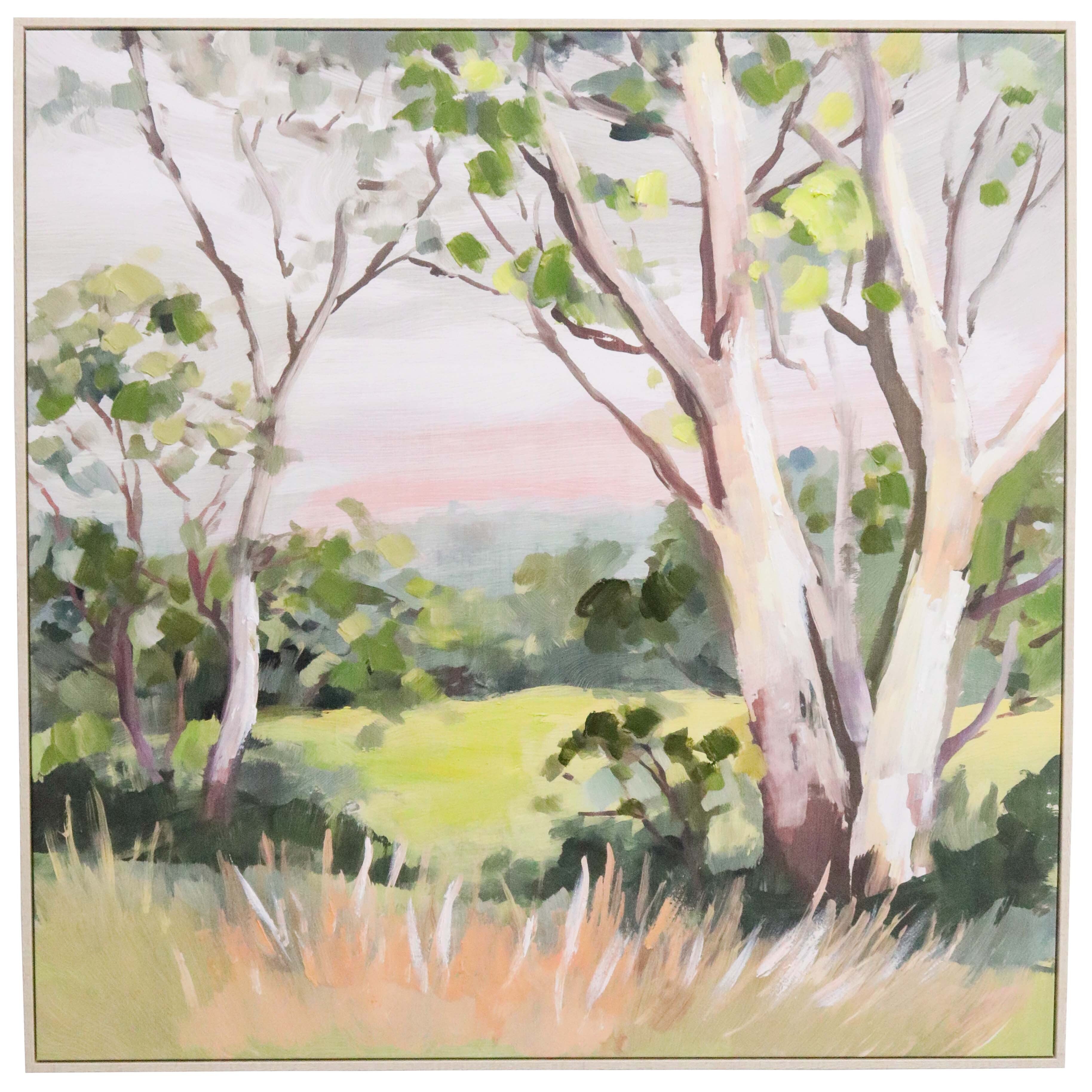 Framed Canvas Landscape Hauptbild