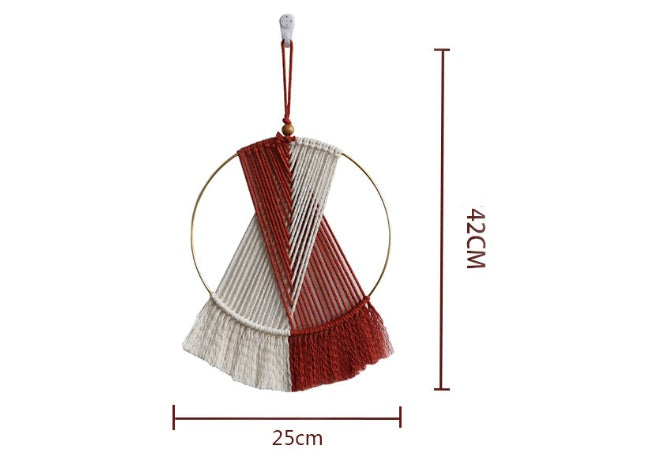 Bohemian Circle Tassel Wall Hanging - Wall Hangings