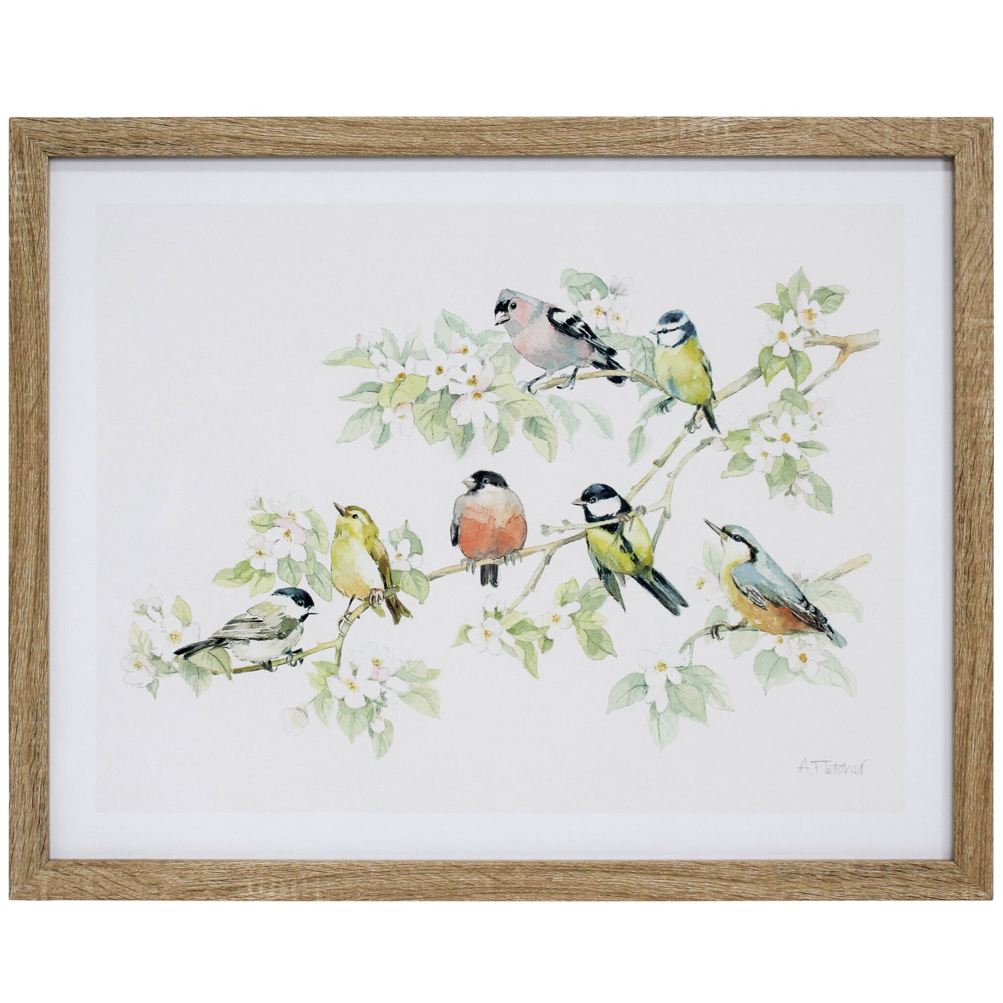 Framed Print Flock Main image