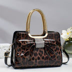 Embellished Versatile Leopard-print Womens Bag - Bags Backpacks & Luggage