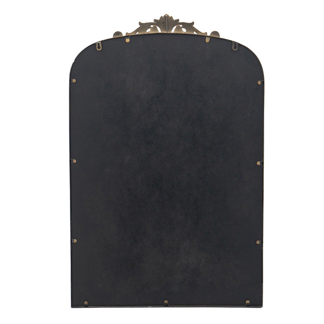 Baroque Tall Black Wall Mirror 91 x 61 cm