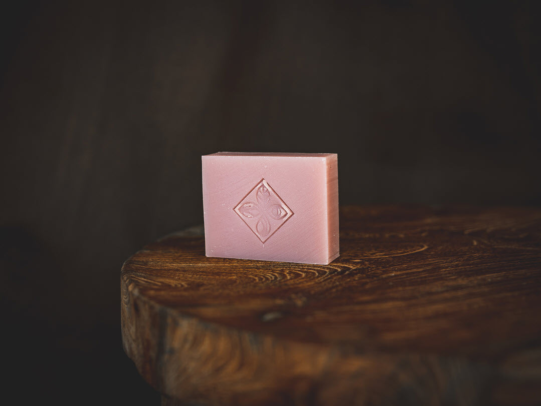 Geranium & Pink Clay Soap Bar