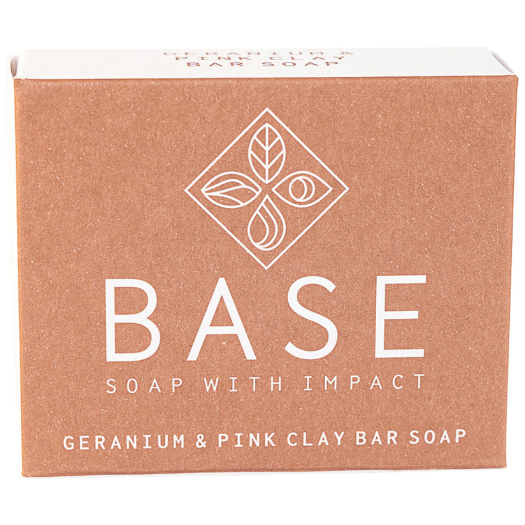 Geranium & Pink Clay Soap Bar Hauptbild