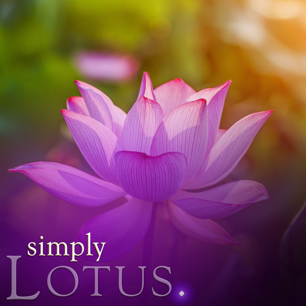 Lotus Medium Pillar Candle