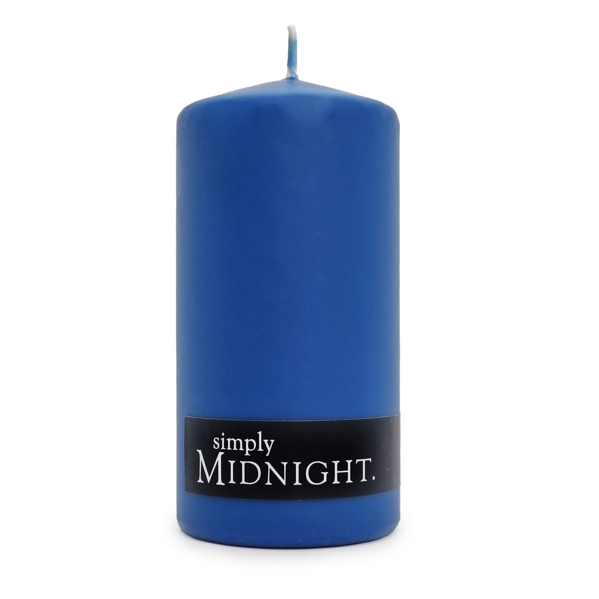 Midnight Medium Pillar Candle Main image