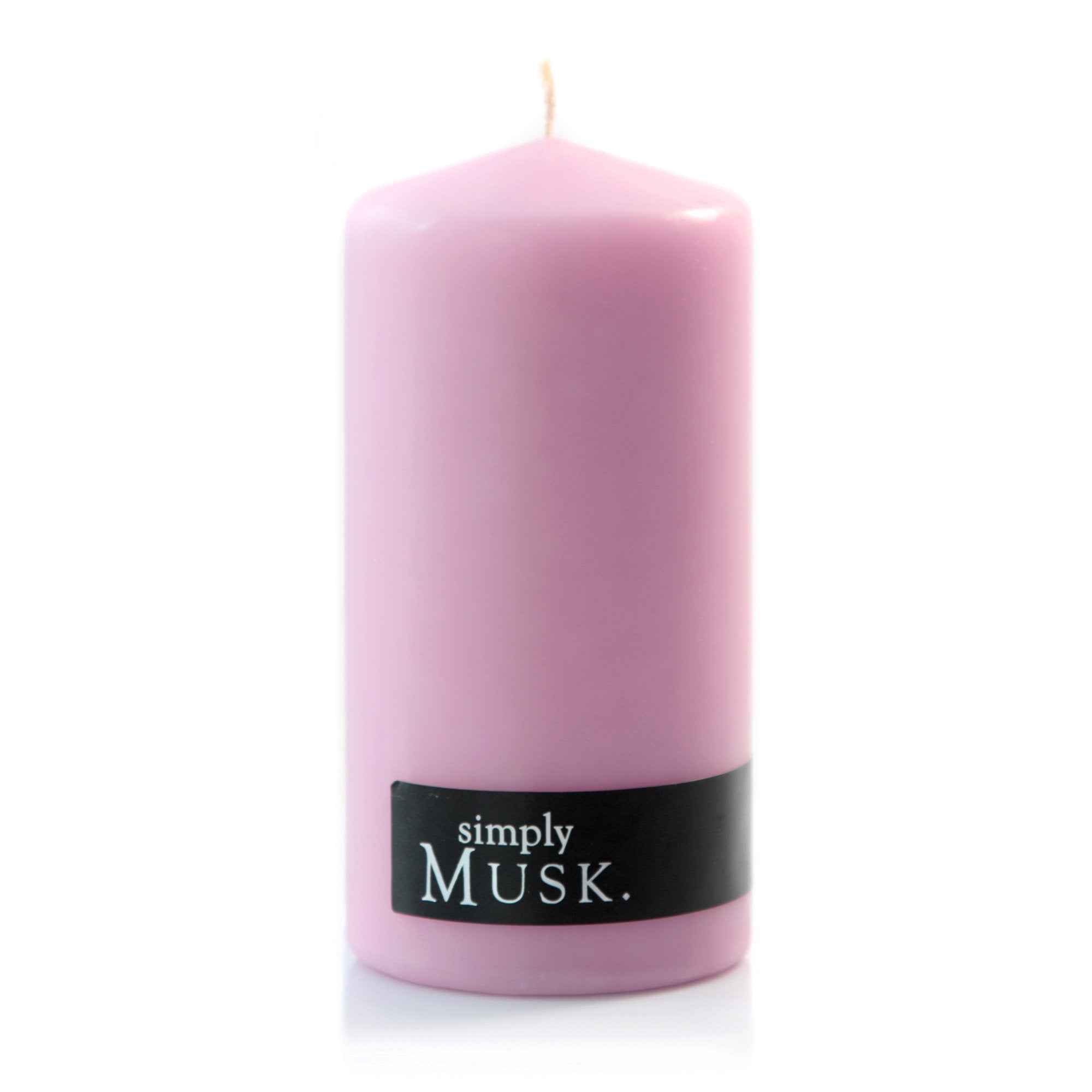 Musk Medium Pillar Candle