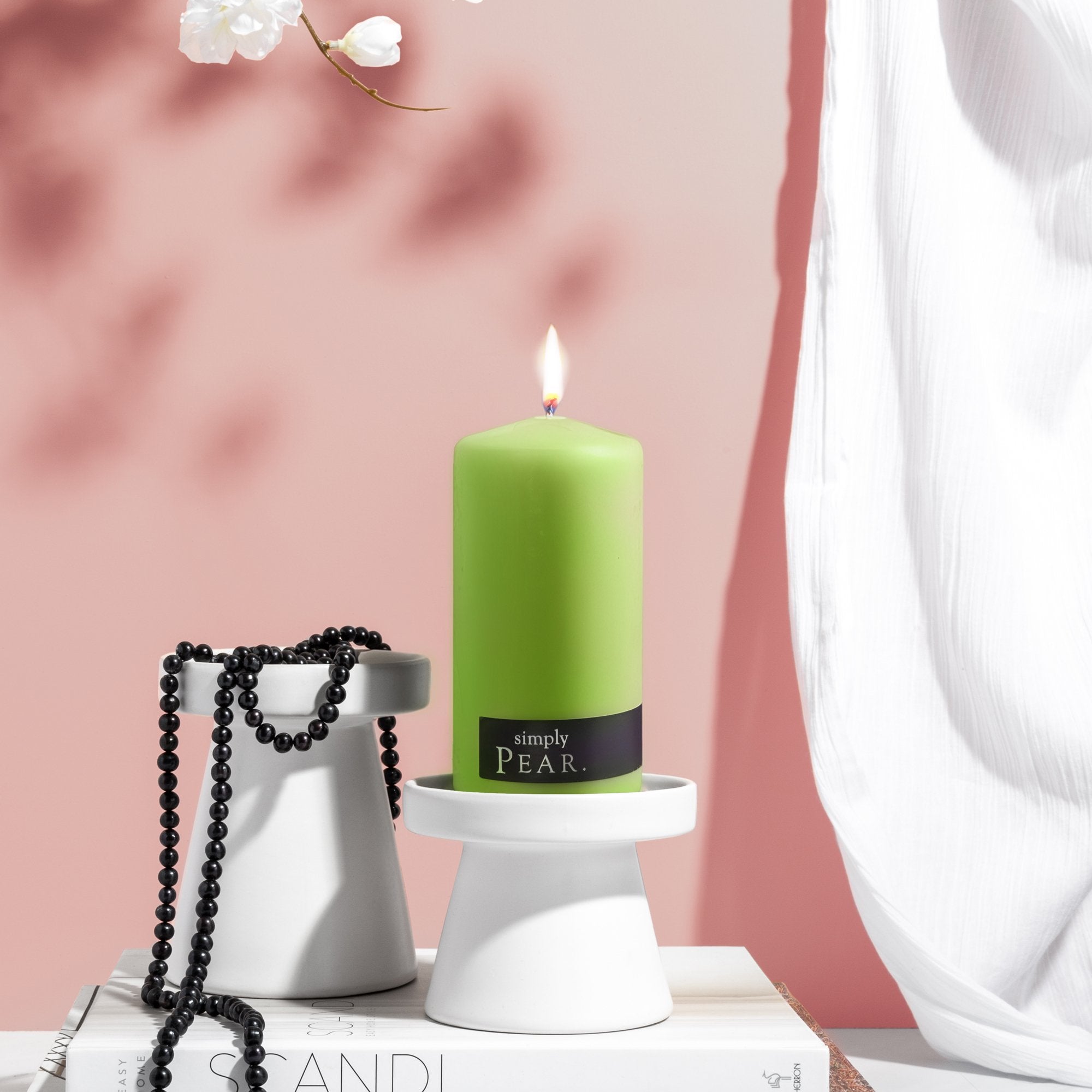 Pear Medium Pillar Candle
