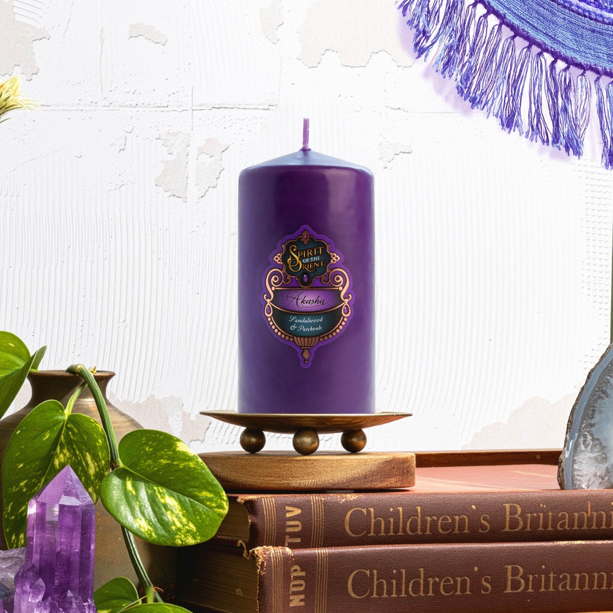 Akasha Medium Pillar Candle