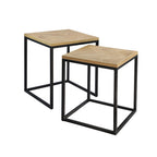Levede 2PCS Nesting Coffee Tables-2018816870689411072