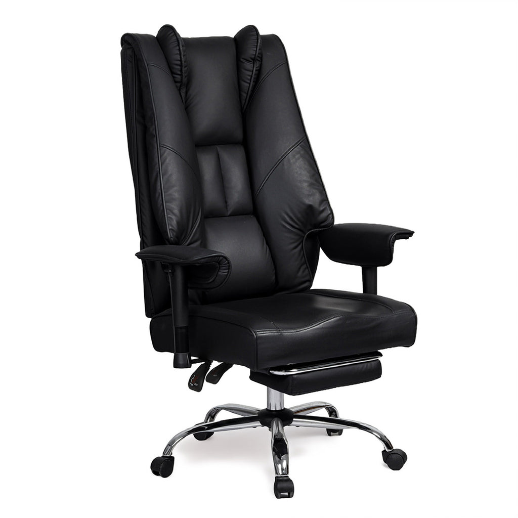 Levede Heavy Duty Office Chair Tall PU Leather High Back Computer Work Seat-2050056783036289024