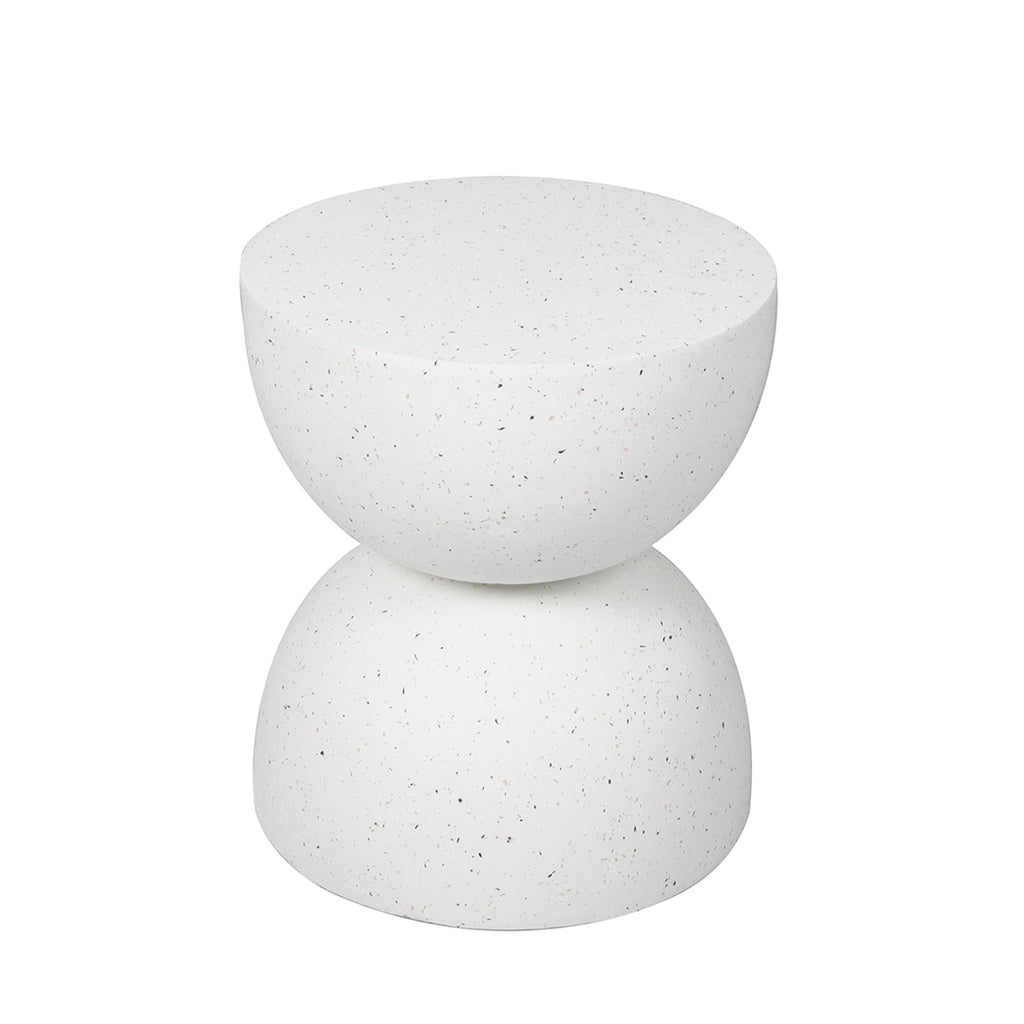 Levede Side Table Terrazzo Coffee Tables Beige-2018816896694095872