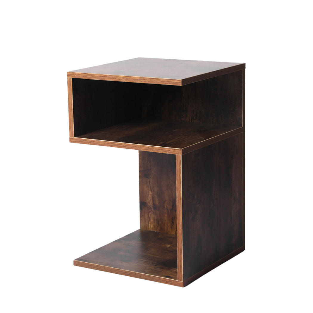 Levede 2x Bedside Tables Wood Side End Oak-2018816869867327488