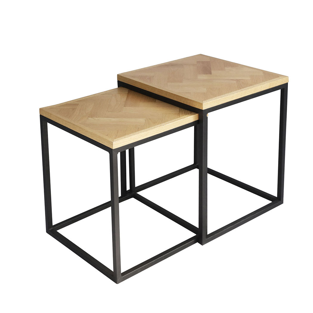Levede 2PCS Nesting Coffee Tables-2018816870689411073