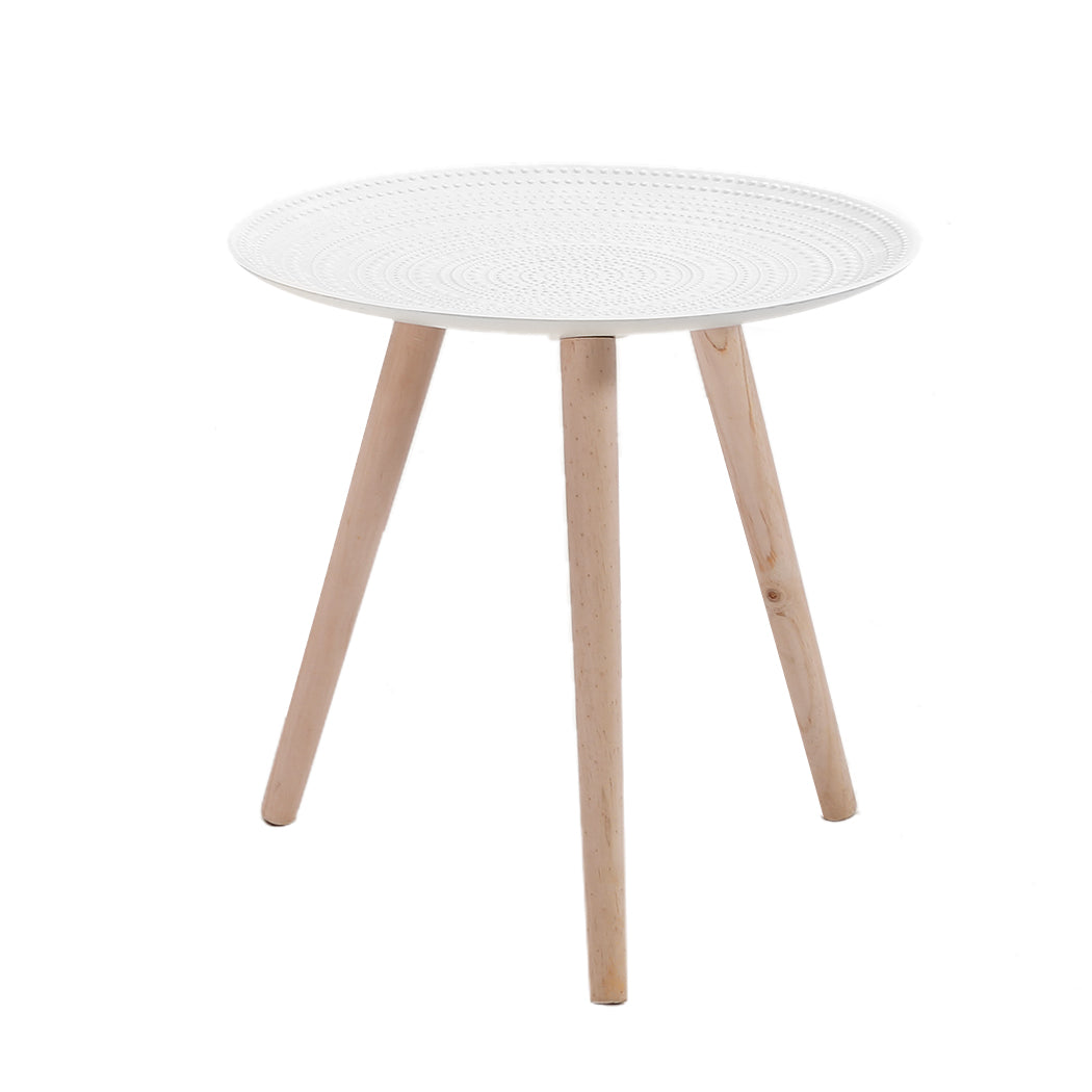 Levede Side Table Coffee Bedside End White-2006733258066366465 Main image