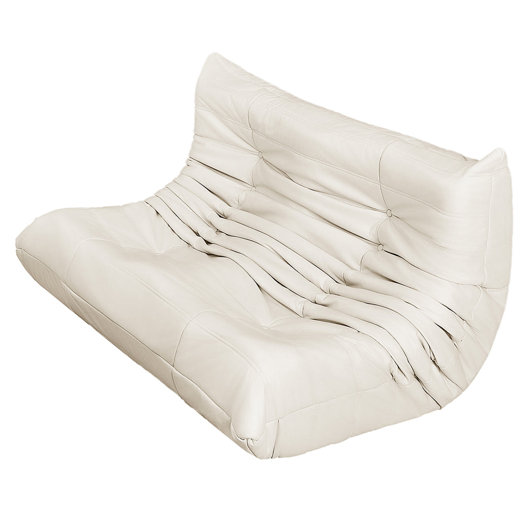 Levede 2 Seaters Floor Sofa Caterpillar Lounge-2006732811075194881