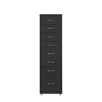 Levede 8 Drawer Office Cabinet Drawers Black-2018816893732917249