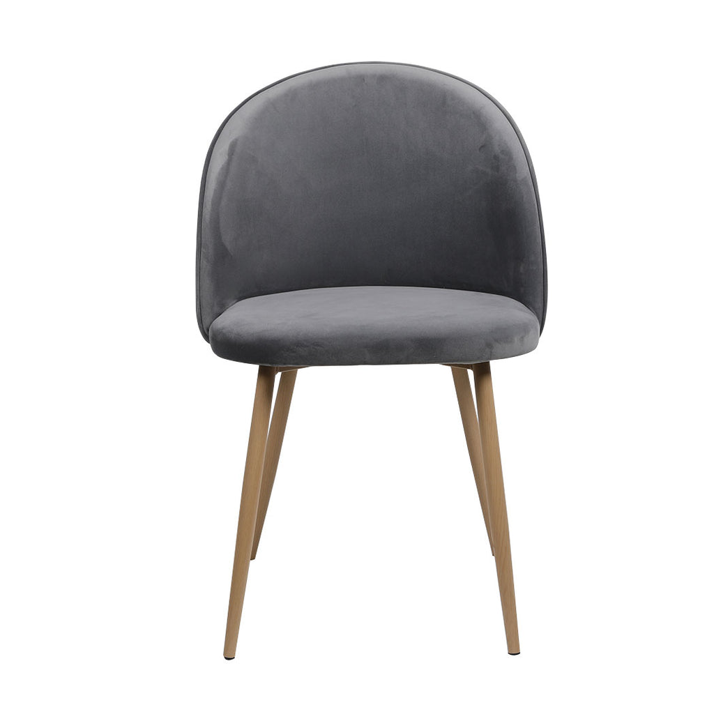 Levede 4x Dining Chairs Seat French Grey-2006732720729886721