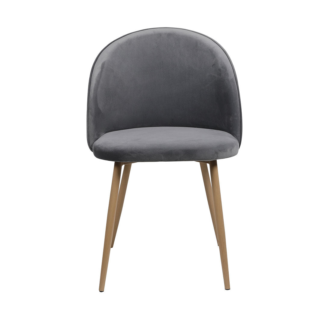 Levede 4x Dining Chairs Seat French Grey-2006732720729886721