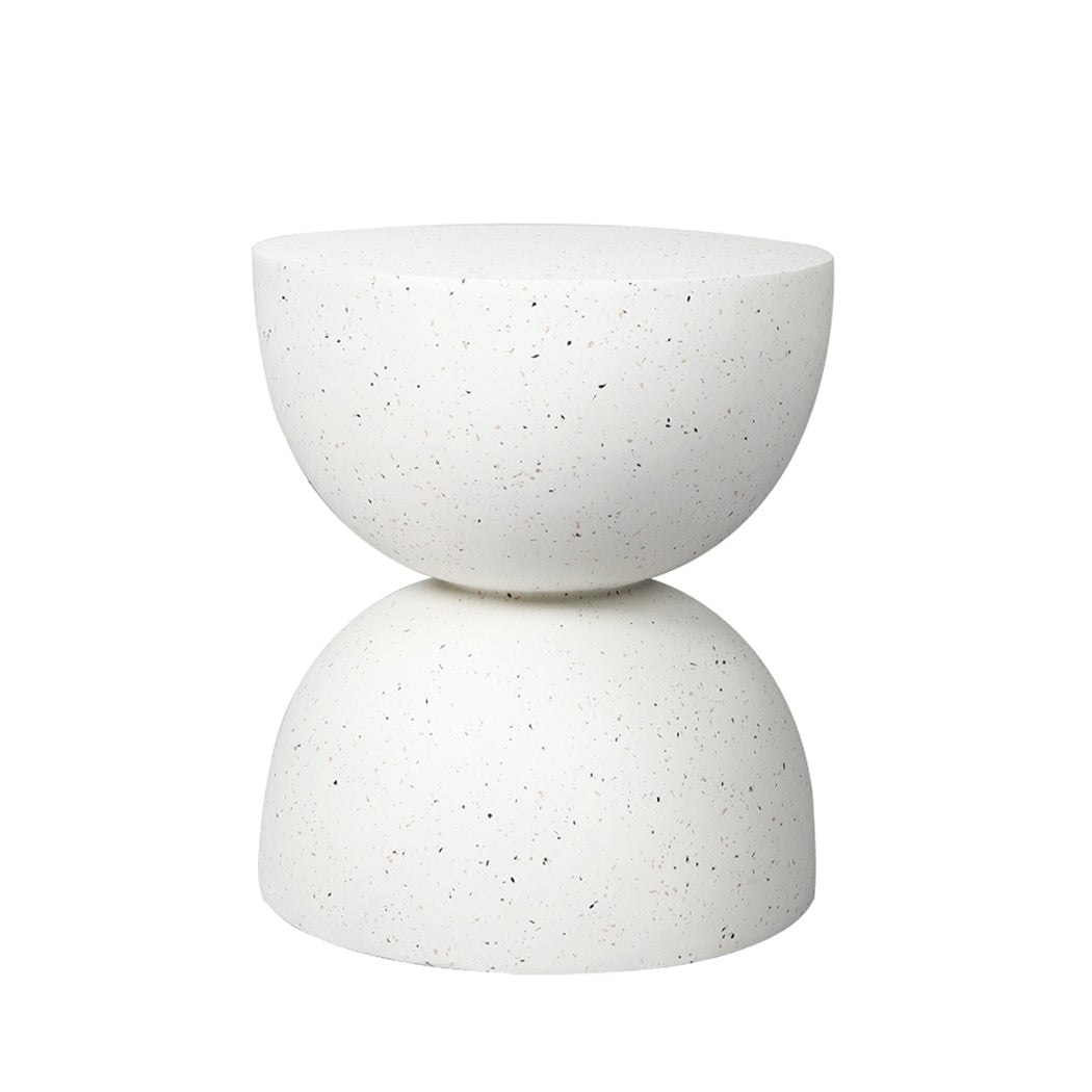 Levede Side Table Terrazzo Coffee Tables Beige-2018816896694095873 Main image