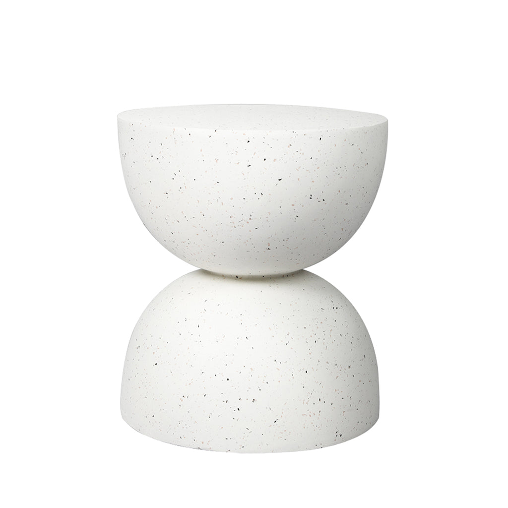 Levede Side Table Terrazzo Coffee Tables Beige-2018816896694095873