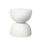 Levede Side Table Terrazzo Coffee Tables Beige-2018816896694095873