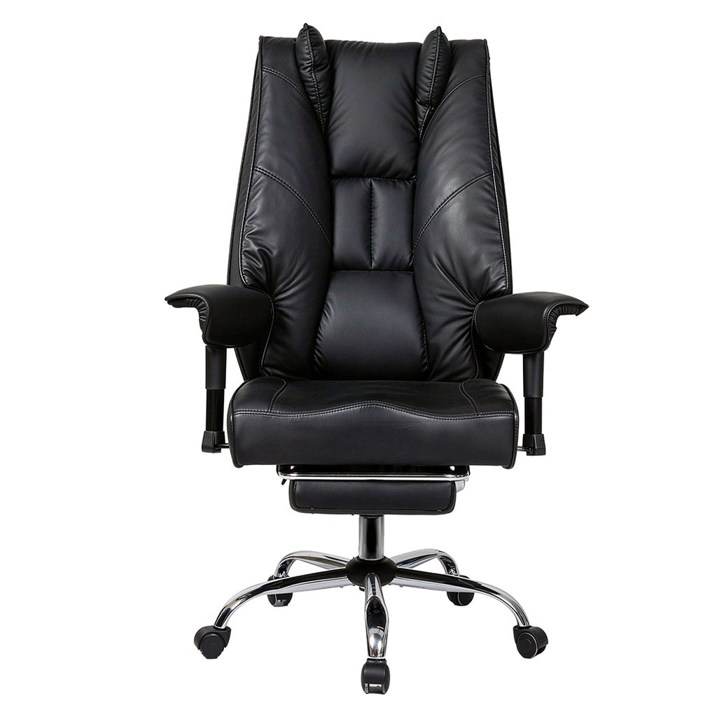 Levede Heavy Duty Office Chair Tall PU Leather High Back Computer Work Seat-2050056783036289025