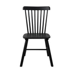 Levede 4x Dining Chairs Kitchen Winsor Black-2006732719123468289
