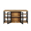 Levede Bar Cabinet Buffet Sideboard Oak-2018816921012670465