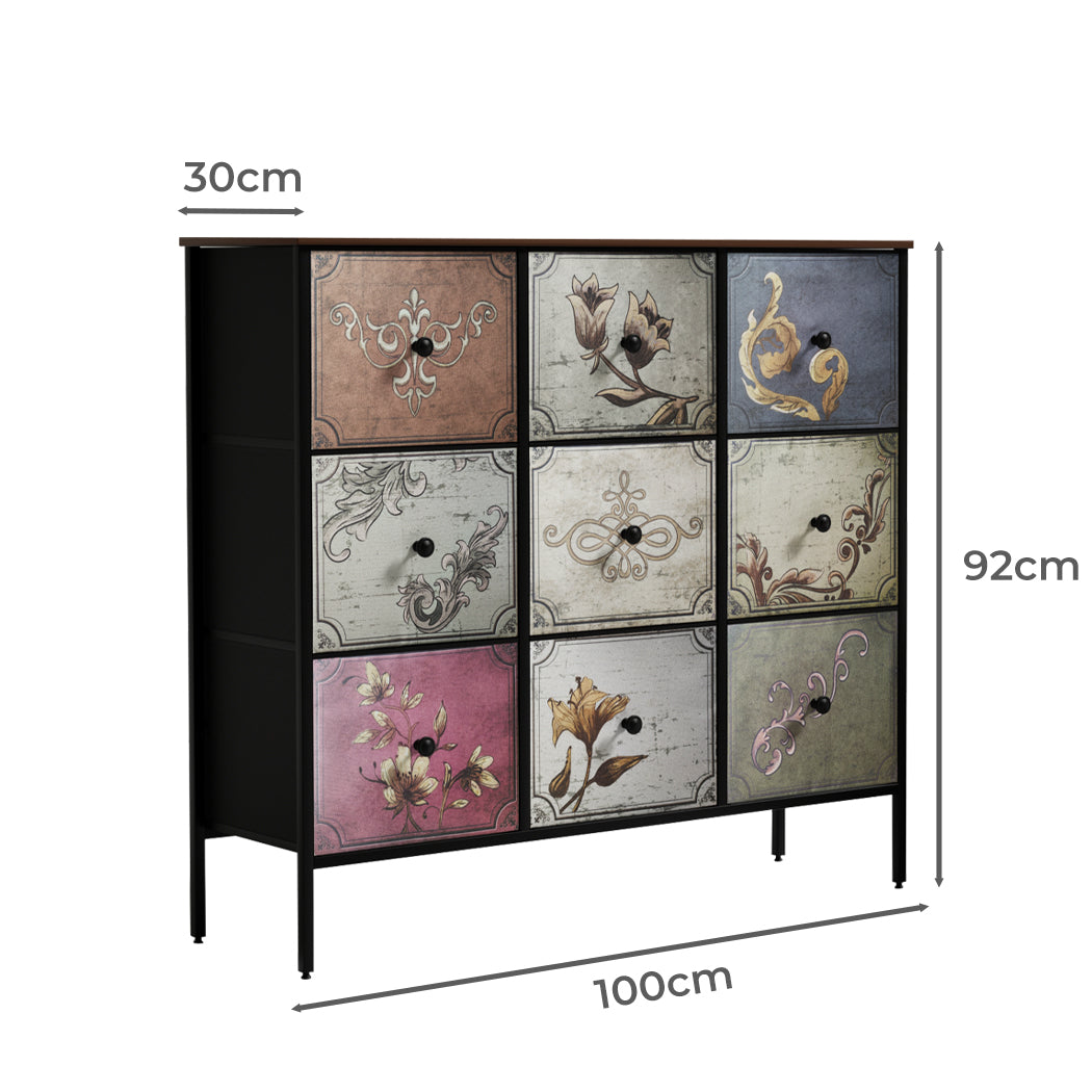 9 Chest of Drawers Storage Cabinet Secondary image