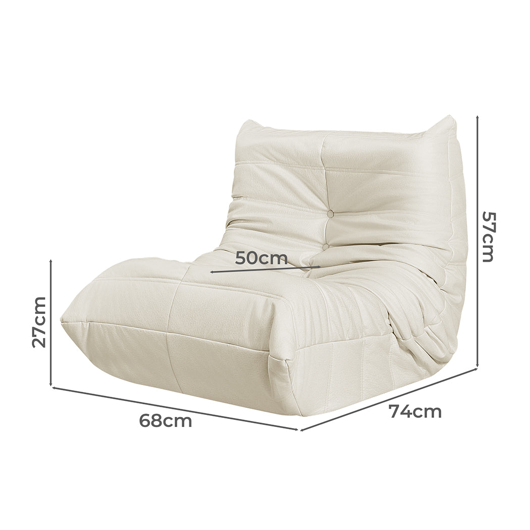 Levede Kids Floor Chair Foam Sofa Replica Single Lazy Recliner Children Couch-2018816931330658306