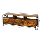 Levede TV Stand Cabinet Entertainment TV Unit 147cm-2050056809061945346