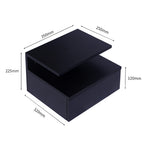 Levede 2x Bedside Tables Side Table Black-2006733164449501186