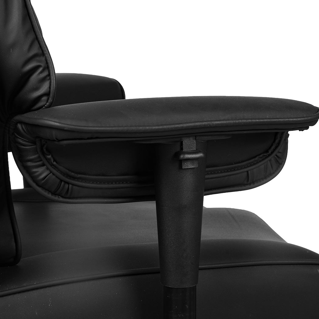 Levede Heavy Duty Office Chair Tall PU Leather High Back Computer Work Seat-2050056783036289027