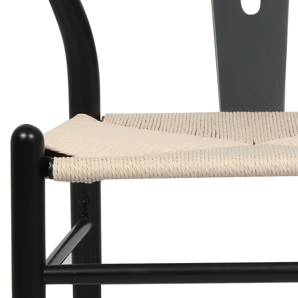 Levede 4x Dining Chairs Wooden Hans Black-2018816917736919043