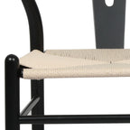 Levede 4x Dining Chairs Wooden Hans Black-2018816917736919043