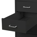 Levede 8 Drawer Office Cabinet Drawers Black-2018816893732917251
