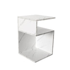 Levede 1xBedside Tables Drawers Side White-2006733102113755139